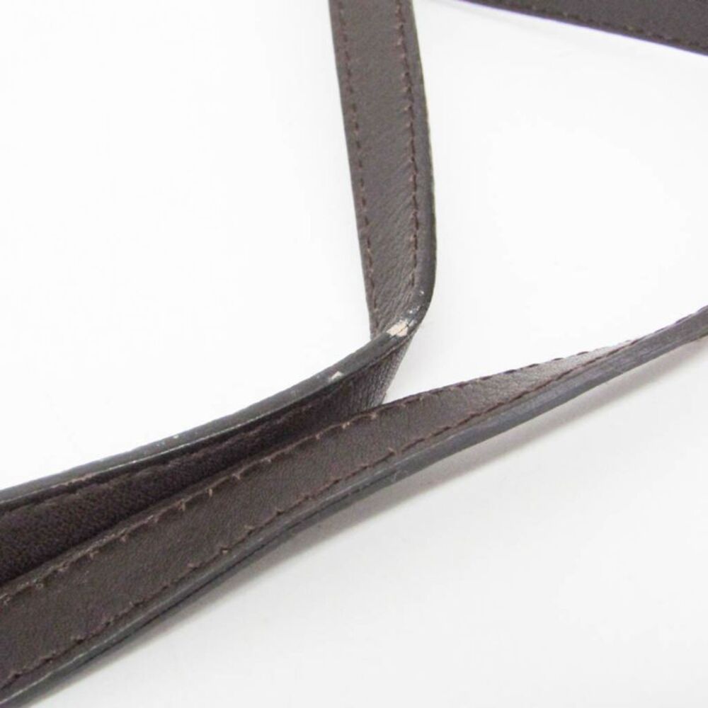 Bvlgari Logomania Canvas With Leather Brown Denim_Jeans Shoulder Bag Bag - Picture 16 of 16